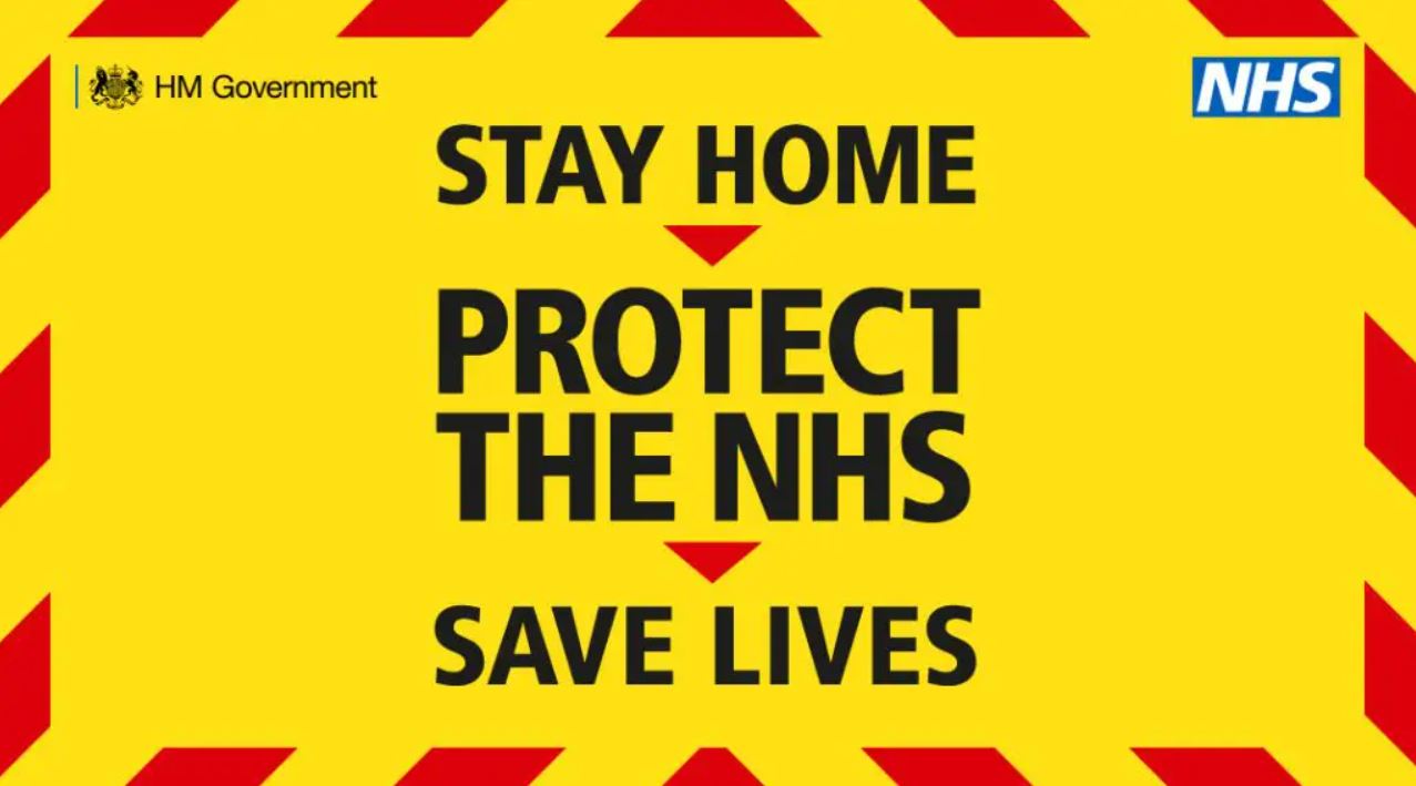 Stay home, protect the NHS, save lives