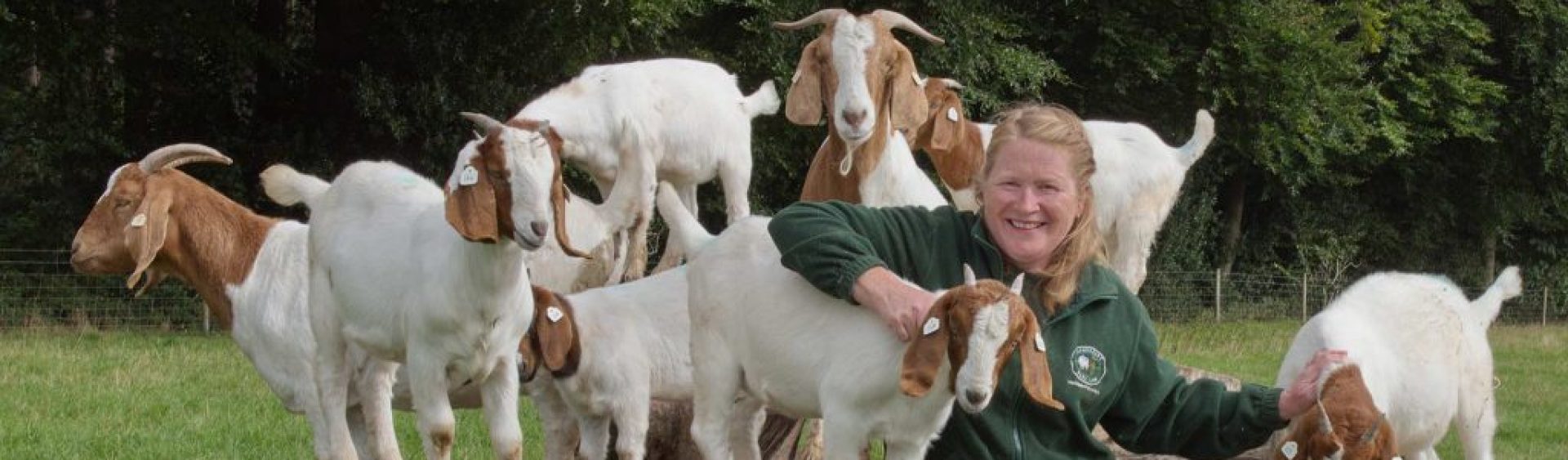 Mary Cope at Beaudesert Park Farm