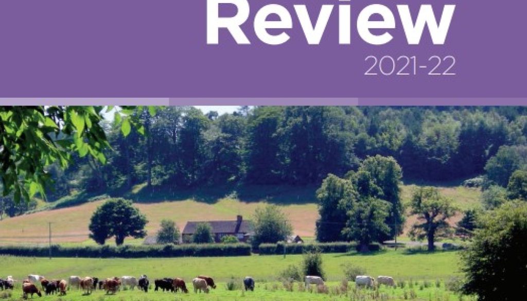 Annual Review 2021-22 front cover