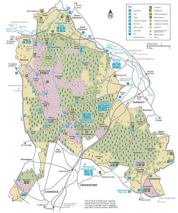 AONB map