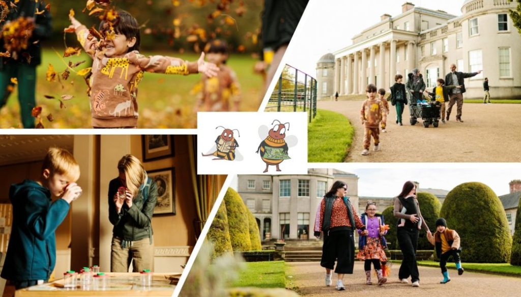 Families and bees at Shugborough