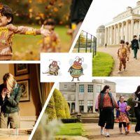 Families and bees at Shugborough
